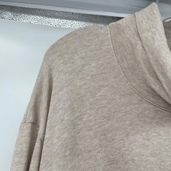 J. Jill Pure Jill Womens Cowl Neck Sweater Beige Size Small Pockets - Picture 5 of 9